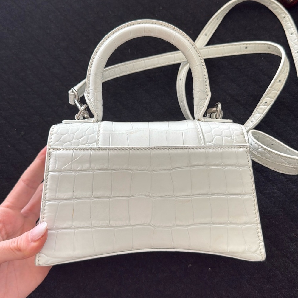 Balenciaga white xs hourglass bag - Picture 5 of 7